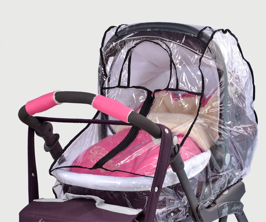 

Универсальный дождевик Baby Breeze 0310 на коляску (с молнией)
