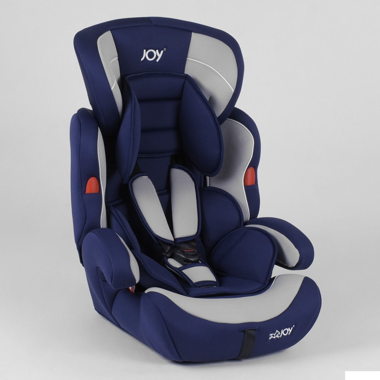 

Автокресло JOY NB-5222 цвет бело-синий, универсальное от 9 до 36 кг, с бустером