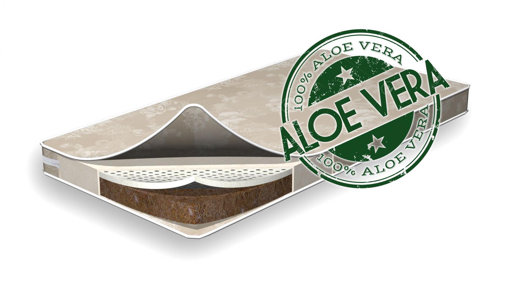 

Матрас детский Aloe Vera Latex Coconut 120х60х12 см, Flitex