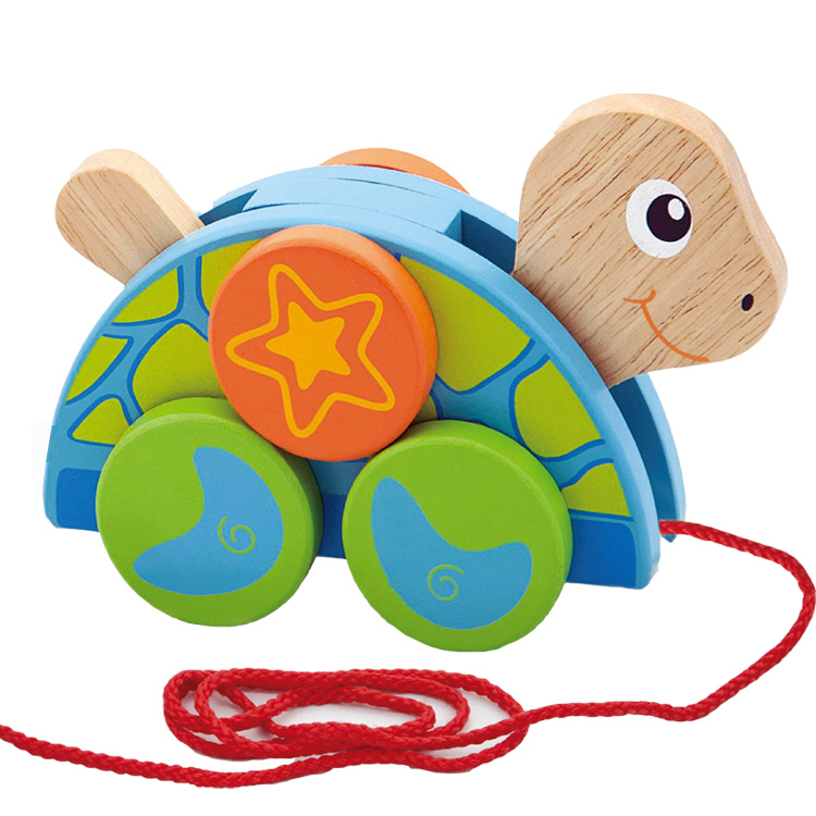 

Игрушка-каталка Viga Toys "Черепаха"