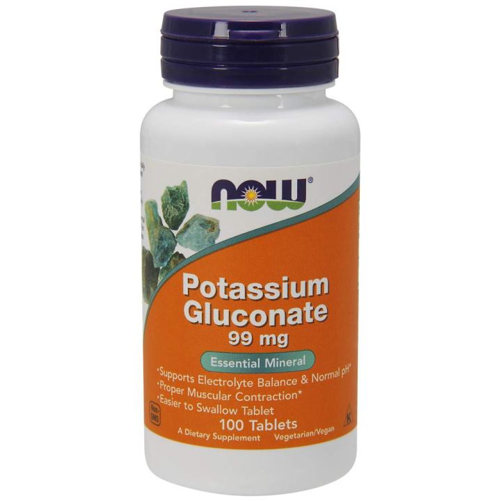

Витамины Potassium Gluconate 99 mg Tablets 100 таблеток (4384301342)