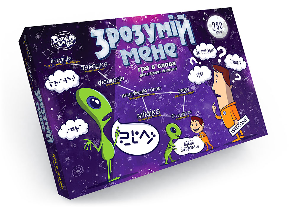 

Настольная игра "Зрозумій мене" украинский NEW 10