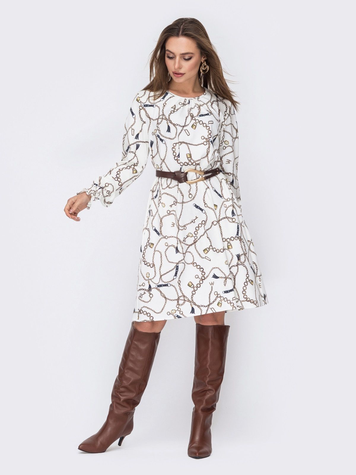 

Платье Dressa 52690  Белое, Платье Dressa 52690 46 Белое