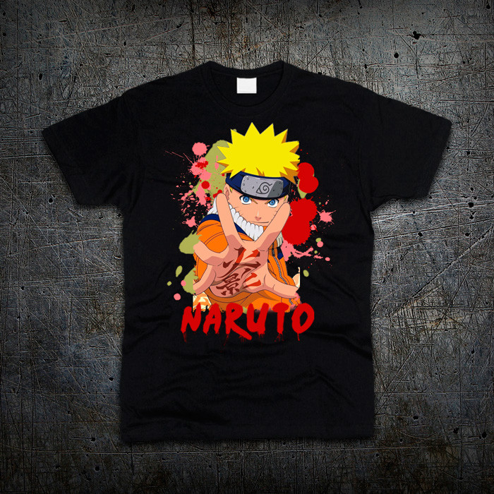

Футболка Наруто Аниме Naruto Black XXL