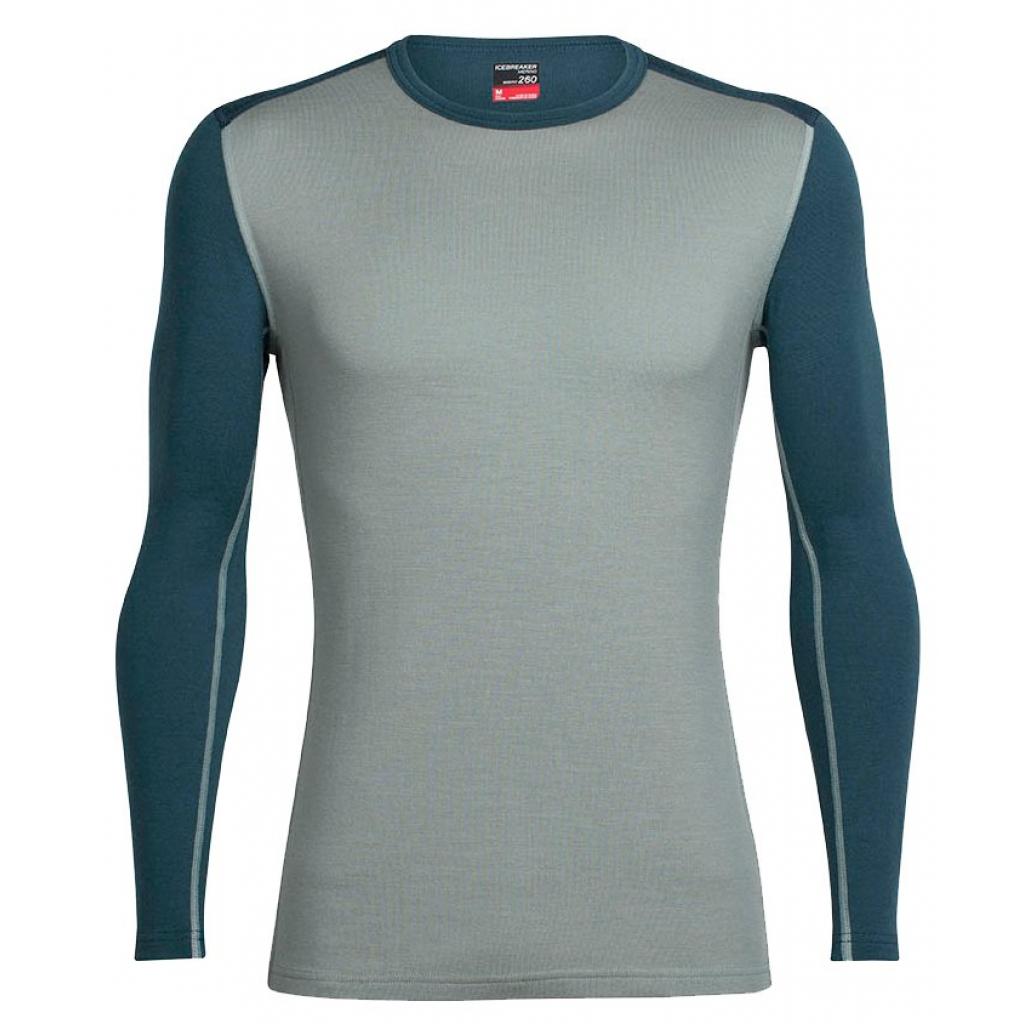 

Термофутболка Icebreaker Tech Top LS Crewe MEN drift/harmony L (104 033 003 L)