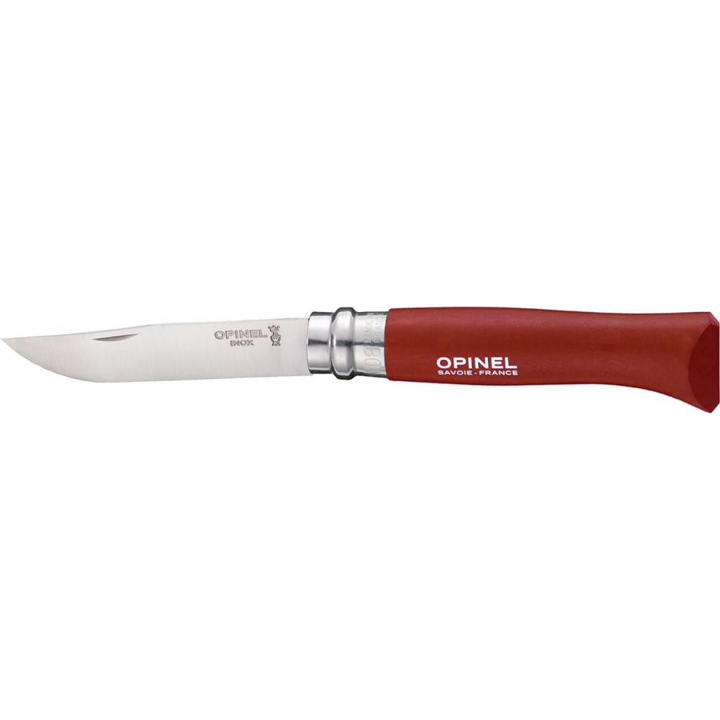 

Нож Opinel №8 Inox VRI красный, в блистере (001981)