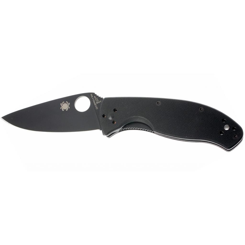 

Нож Spyderco Tenacious Black Blade, полусеррейтор (C122GBBKPS)