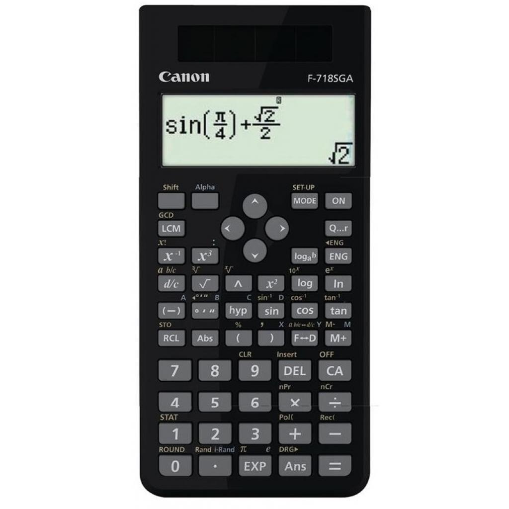 

Калькулятор Canon F-718SGA Black (4299B010)