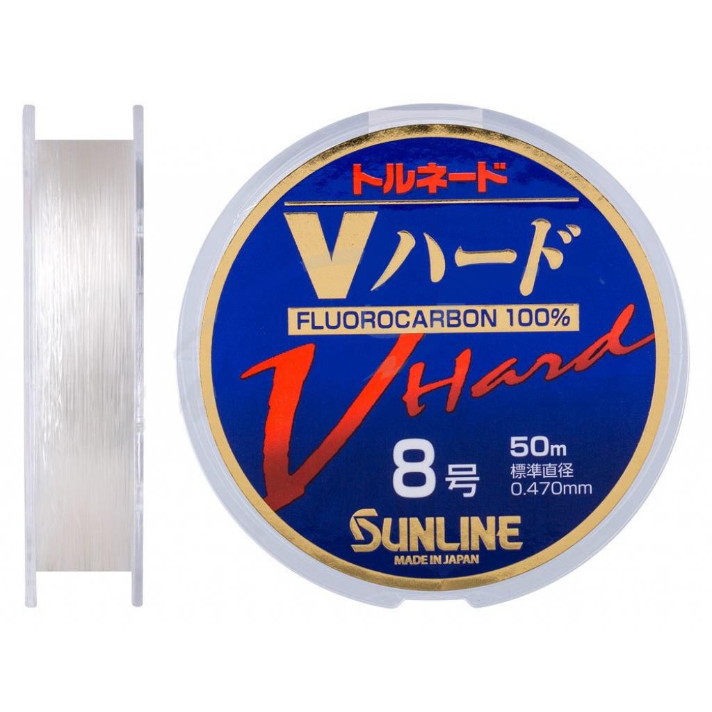 

Флюорокарбон Sunline FC Tornado V Hard HG 50м #8 0.47мм 17,5кг (1658.03.74)
