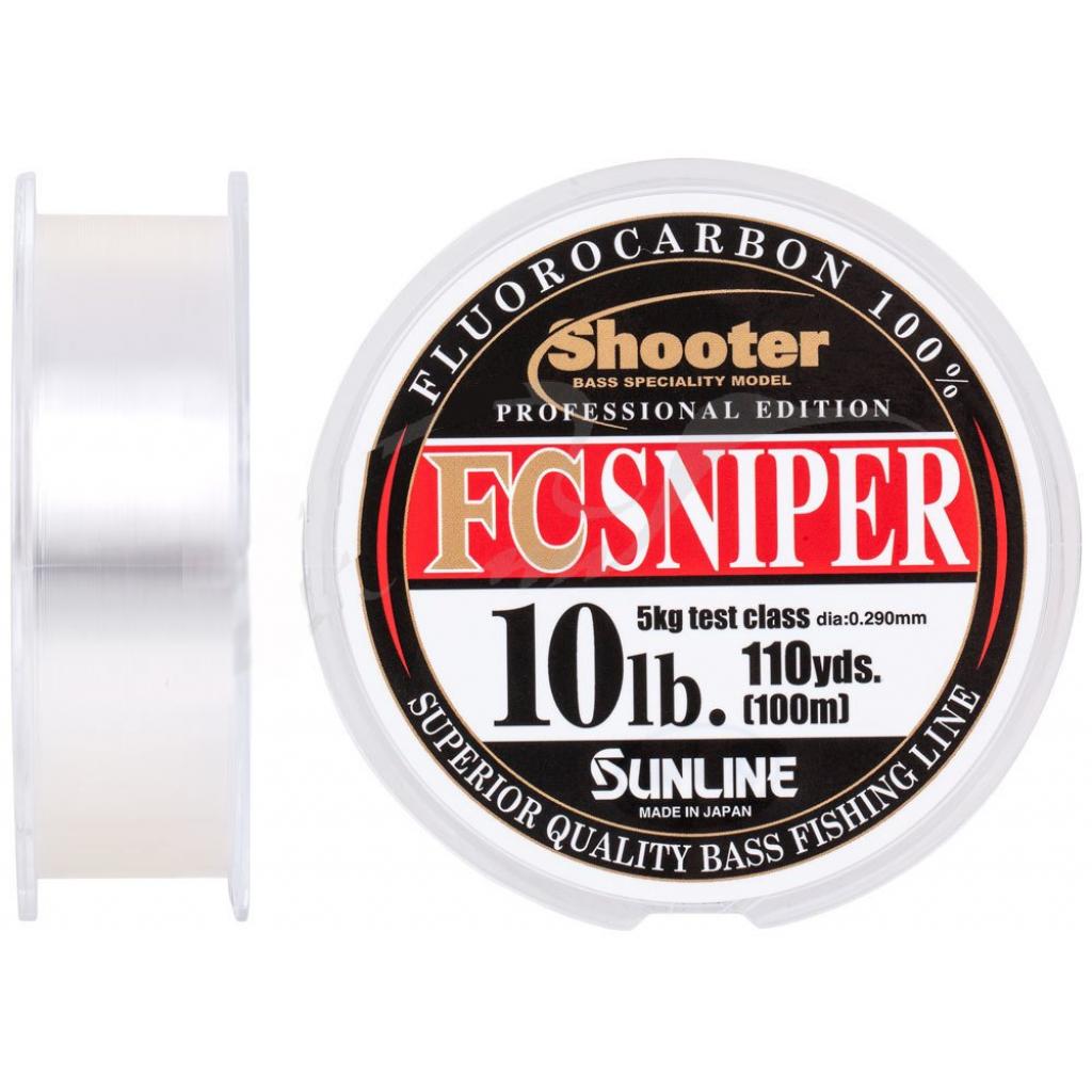 

Флюорокарбон Sunline Shooter FC Sniper 100m 0.290mm 5kg (1658.07.36)