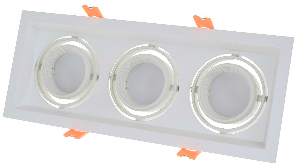 

Встроенный светильник поворотный Brille HDL-DT 107/3 MR16 (36-224)
