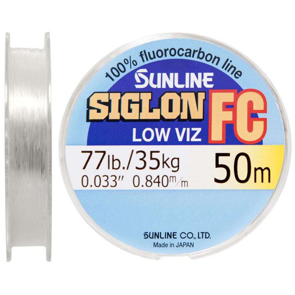 

Флюорокарбон Sunline SIG-FC 50м 0.84мм 35кг поводковый (1658.05.36)