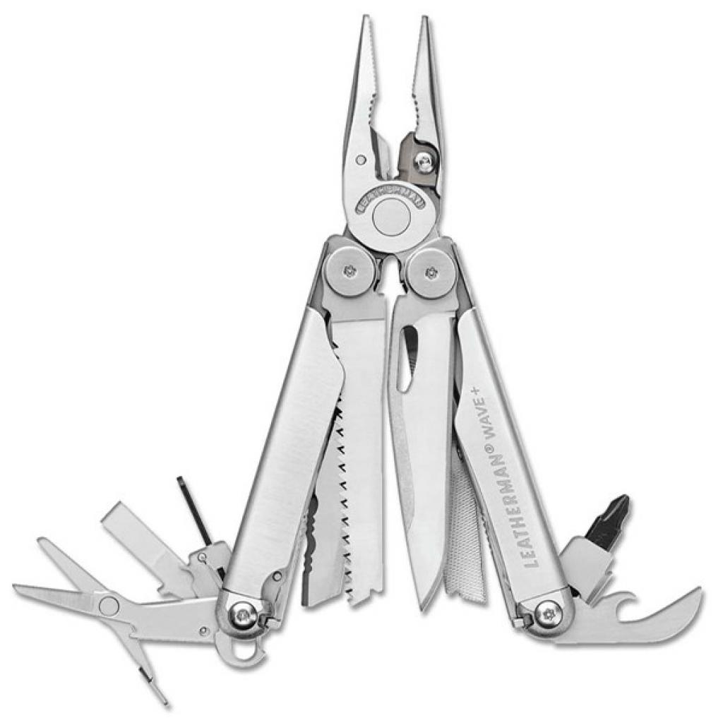 

Мультитул LEATHERMAN WAVE PLUS, синтетический чехол, карт. коробка (832524)