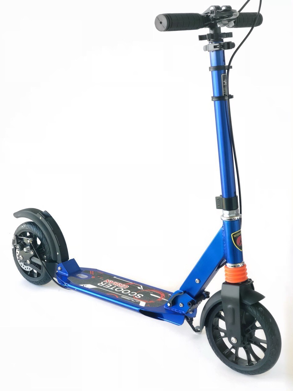 

Самокат Scooter с дисковыми тормозами 117-B2 Синий