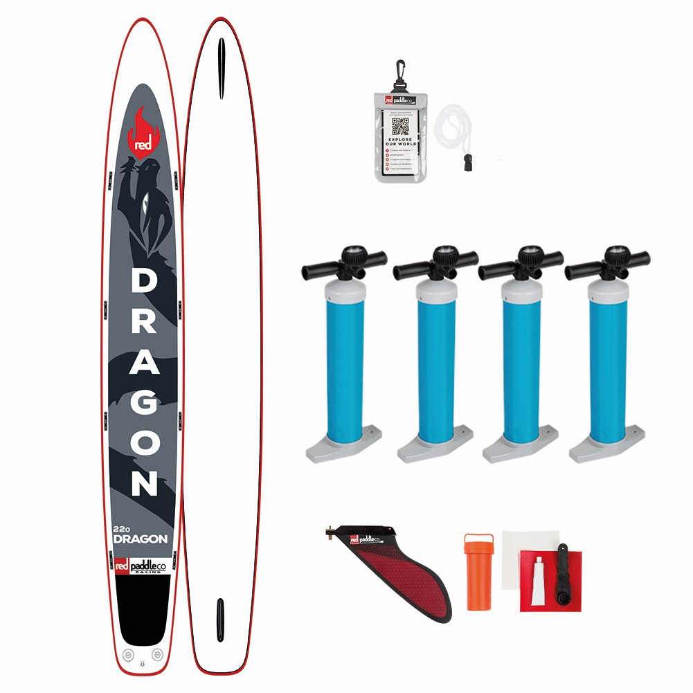 red paddle dragon board