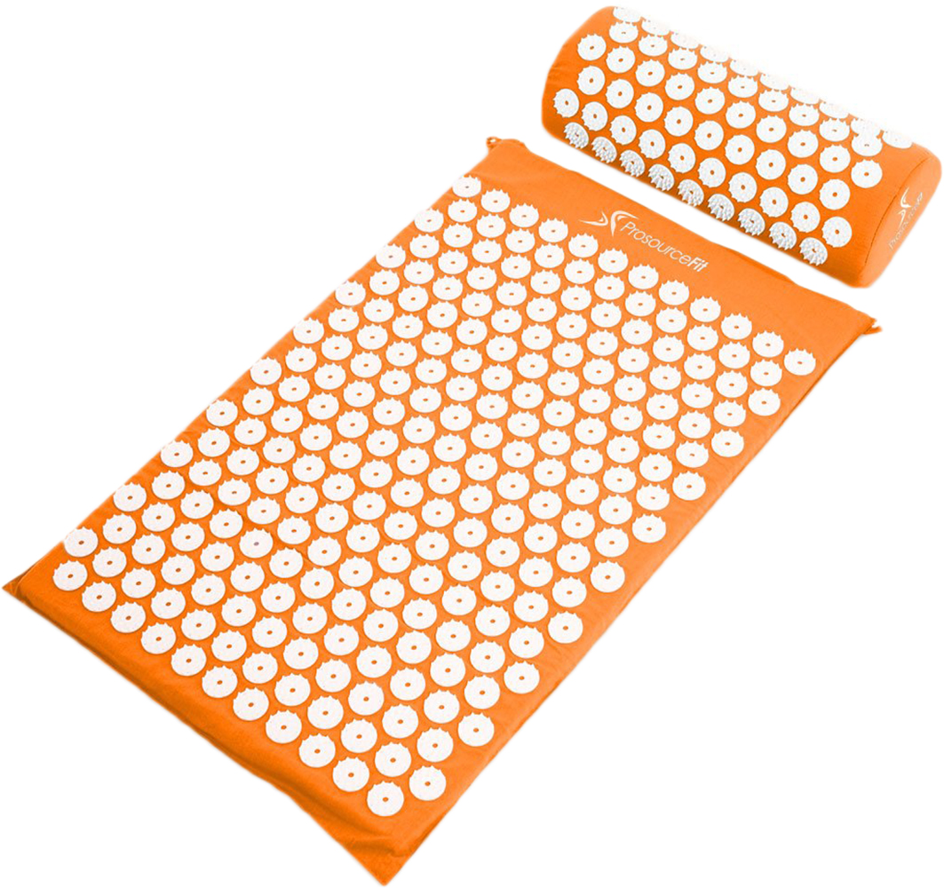 

Коврик массажно-акупунктурный ProSource Acupressure Mat and Pillow Set с подушкой 64 х 40 см Оранжевый (ps-1205-accuset-orange)