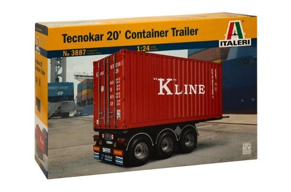 

Сборная модель Italeri Tecnokar 20 полуприцеп (3887)