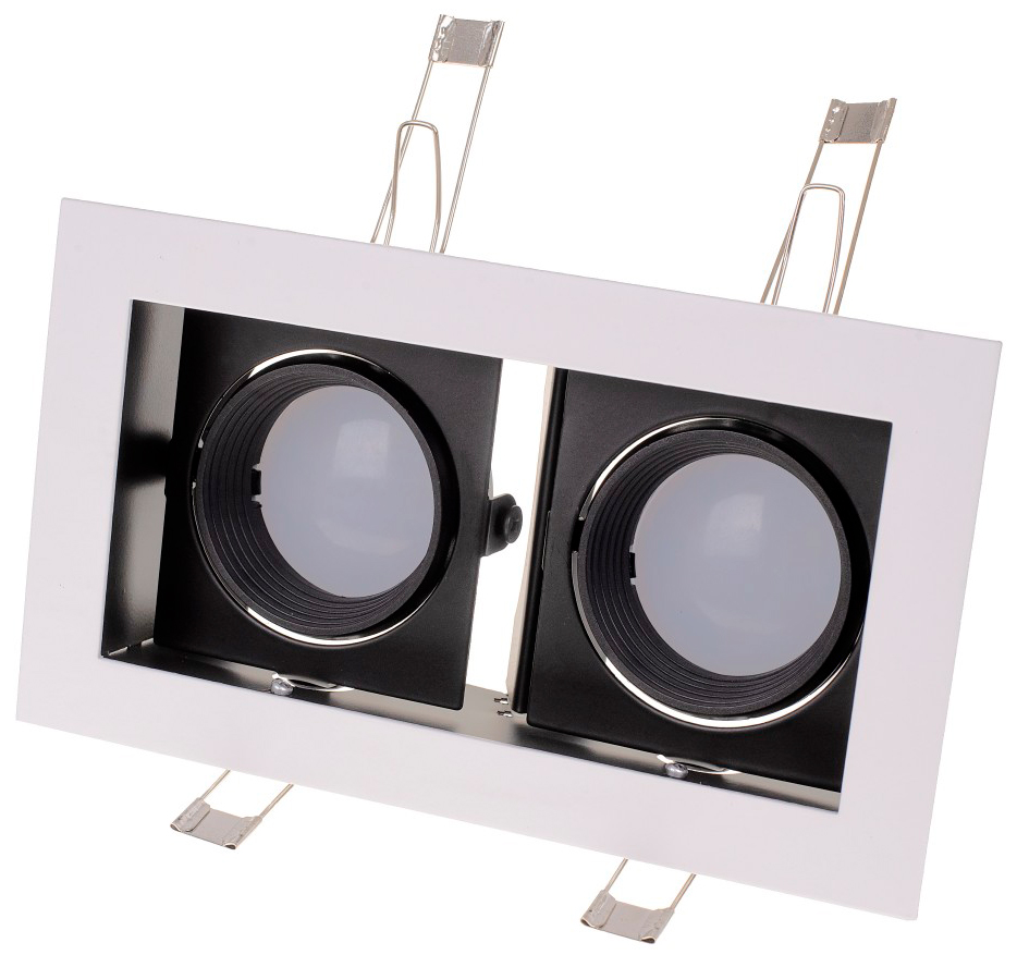 

Светильник точечный Brille ML-16-02 WH/BK MR16 (36-226)