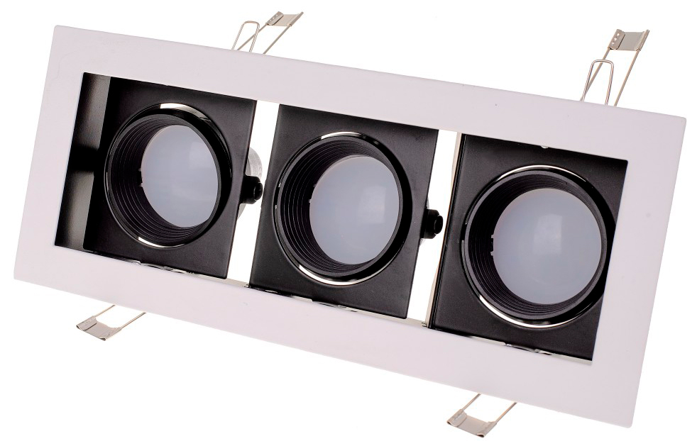 

Карданный светильник Brille ML-16-03 WH/BK MR16 (36-227)