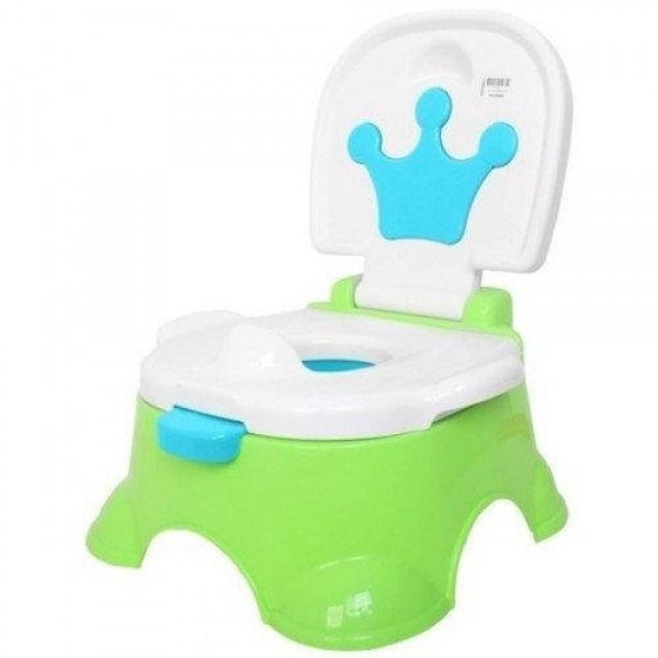 

Музыкальный горшок Baby Potty 68011 3 в 1, королевский, зеленый.
