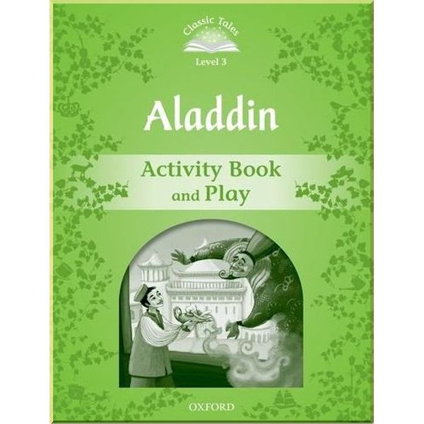 

Детская рабочая тетрадь Aladdin Activity Book with Play. Sue Arengo. ISBN:9780194239233
