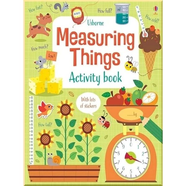 

Детская книга Measuring Things Activity Book. Lara Bryan. ISBN:9781474933810