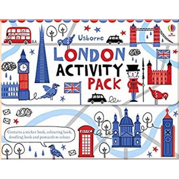 

Детский набор книг London Activity Pack. Emily Beevers Emma Farrarons Mary Cartwright Nelupa Hussain Nick. ISBN:9781409577638