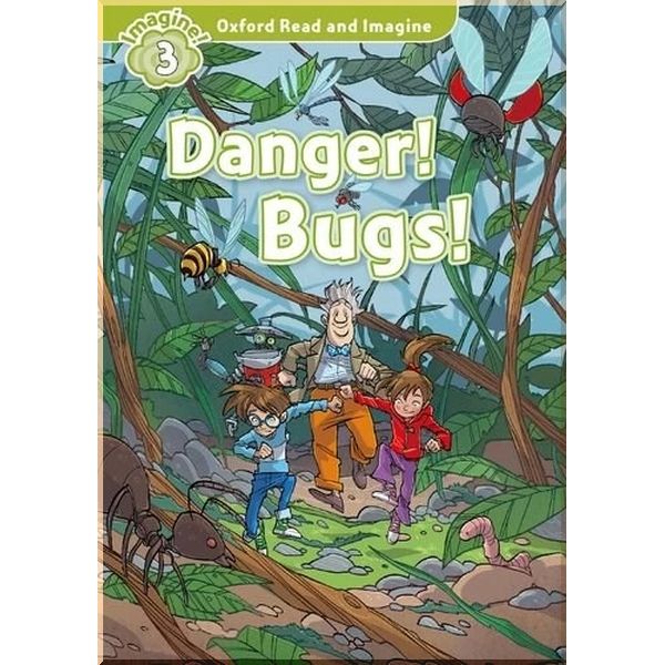 

Детская книга с диском Danger! Bugs! with Audio CD. Paul Shipton. ISBN:9780194019675