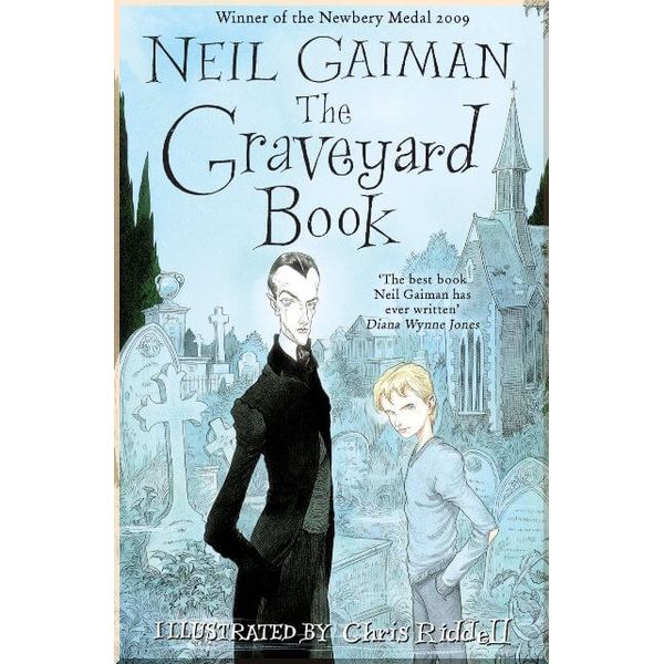 

The Graveyard Book. Neil Gaiman. ISBN:9780747594802