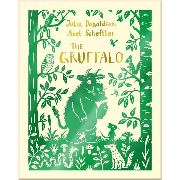 

The Gruffalo. Axel Scheffler Julia Donaldson. ISBN:9781447284581