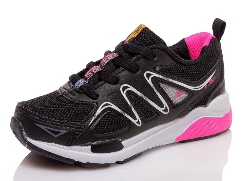 

Кроссовки I-Run 3571b5 black-hotpink-white-ROZ 27 17,2см