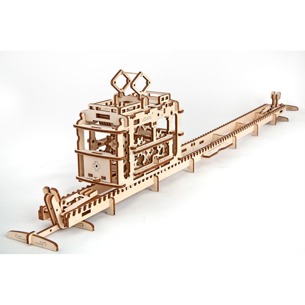 

Механічний 3D пазл Трамвай UGears (70008)