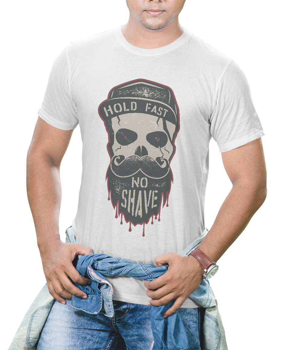 

Футболка с модным принтом OWEAR TSD12WH  Белый, Футболка с модным принтом OWEAR TSD12WH XL Белый