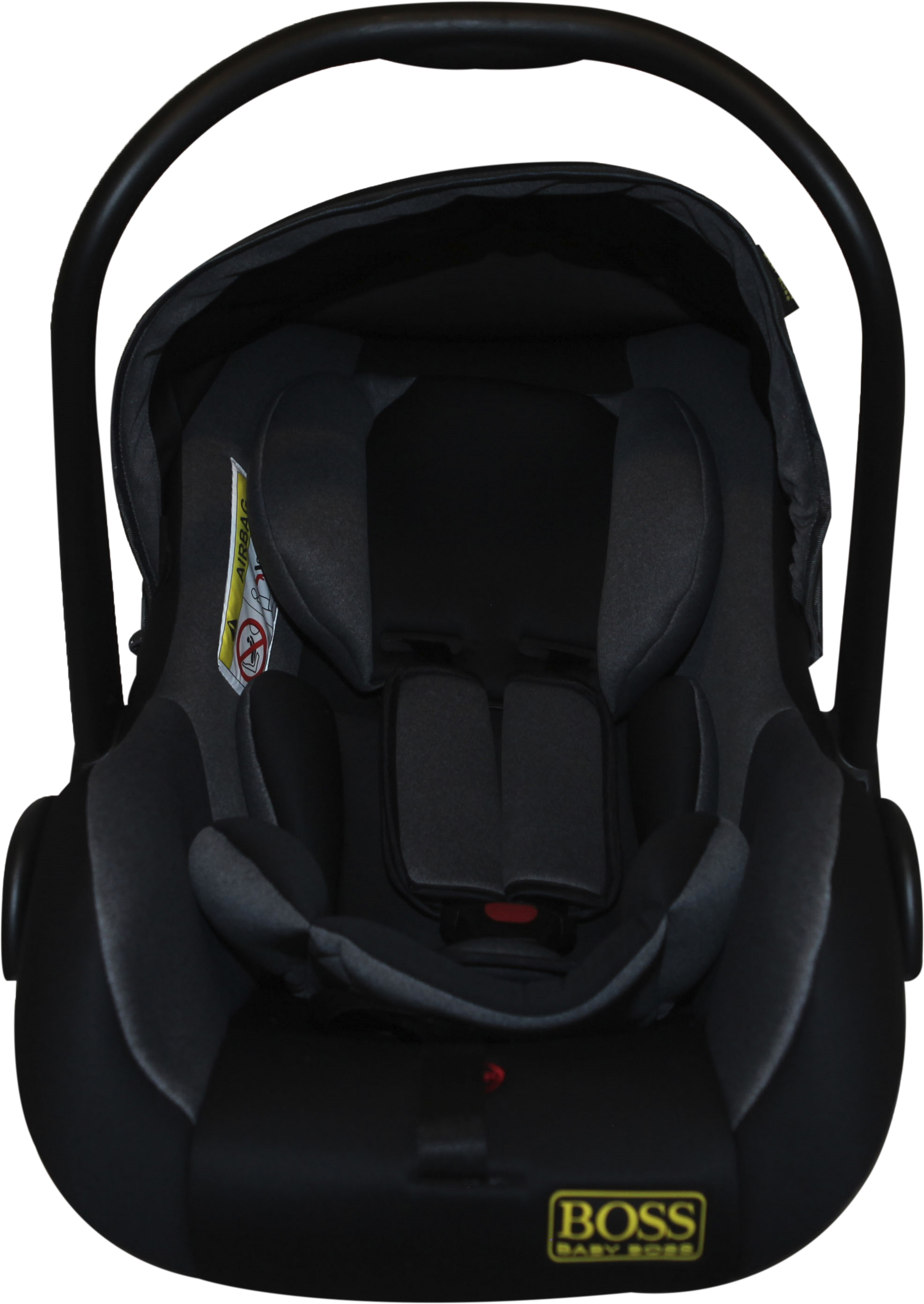 

Автокресло-переноска Happy Baby Baby Boss HB816 0-13 кг Black-grey (km9698)