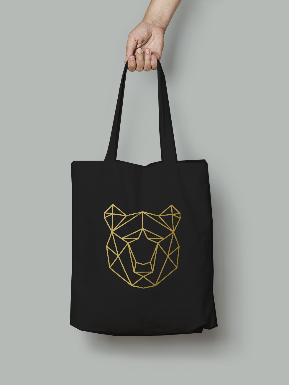 

Эко-сумка Owear с геометрическим принтом ga2goldbag-BK Черная