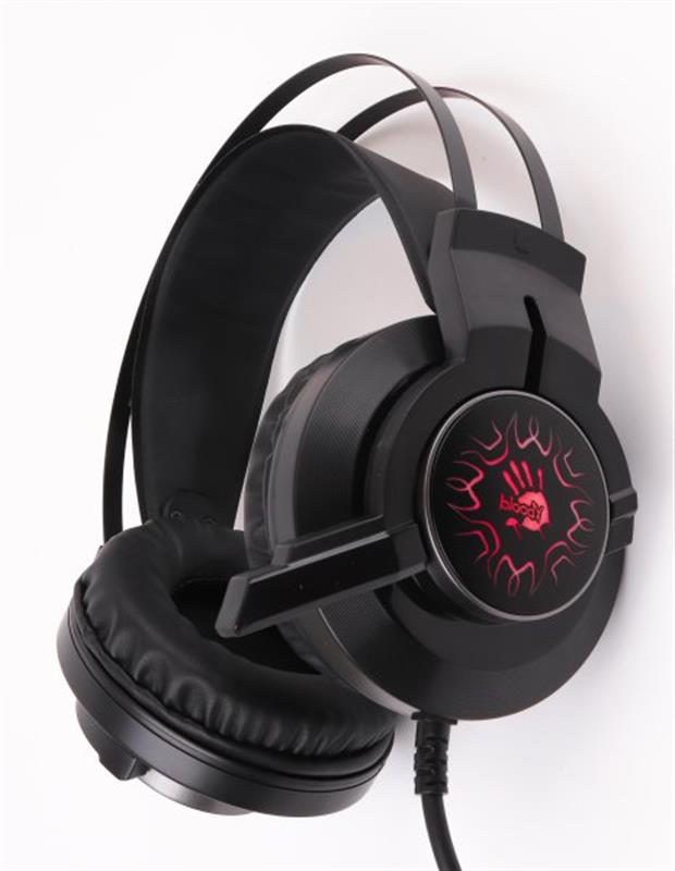 

Наушники гарнитура накладные A4Tech Bloody J437 Black