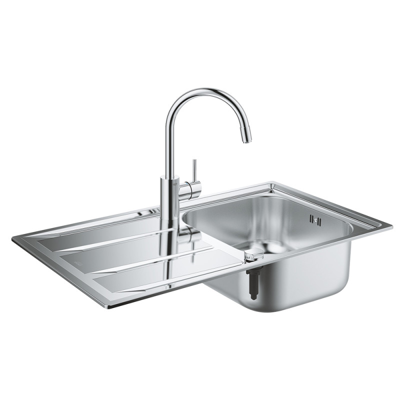 

Набор Grohe мойка кухонная K400 31570SD0 смеситель Concetto (31570SD0)