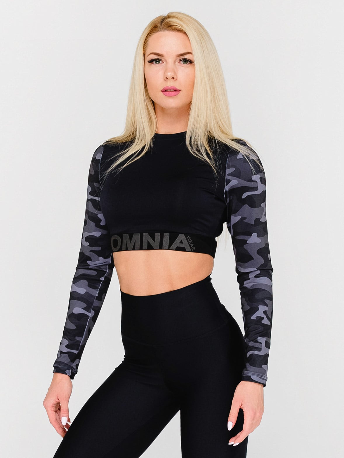 

Спортивный рашгард женский OW105RK Omnia Wear  Черный, Спортивный рашгард женский OW105RK Omnia Wear M Черный