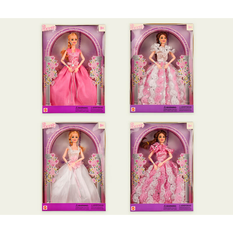 

Кукла в бальном платье 2 вида 2 цвета A-Toys (HX1818A1/2/3/4)