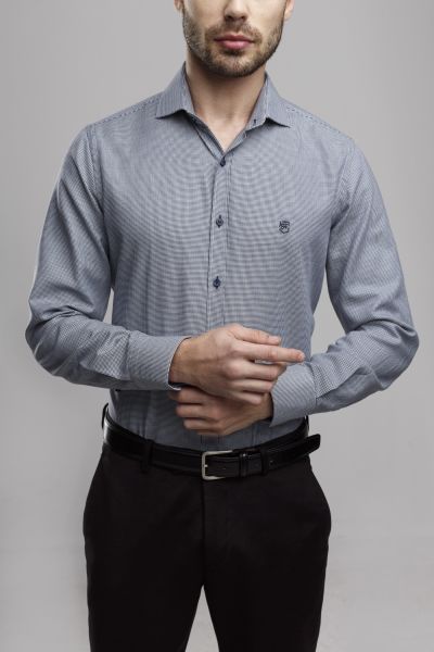 

Рубашка приталенная Frantini PK16808, Рубашка приталенная Frantini PK16808 M