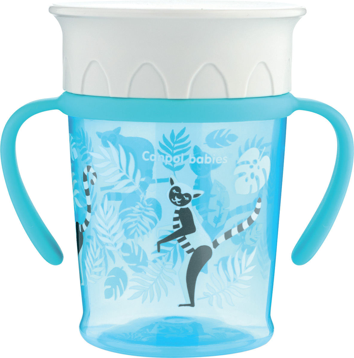

Кружка Canpol Babies 360 Jungle Бирюзовая 270 мл (56/504_tur) (5901691819511)