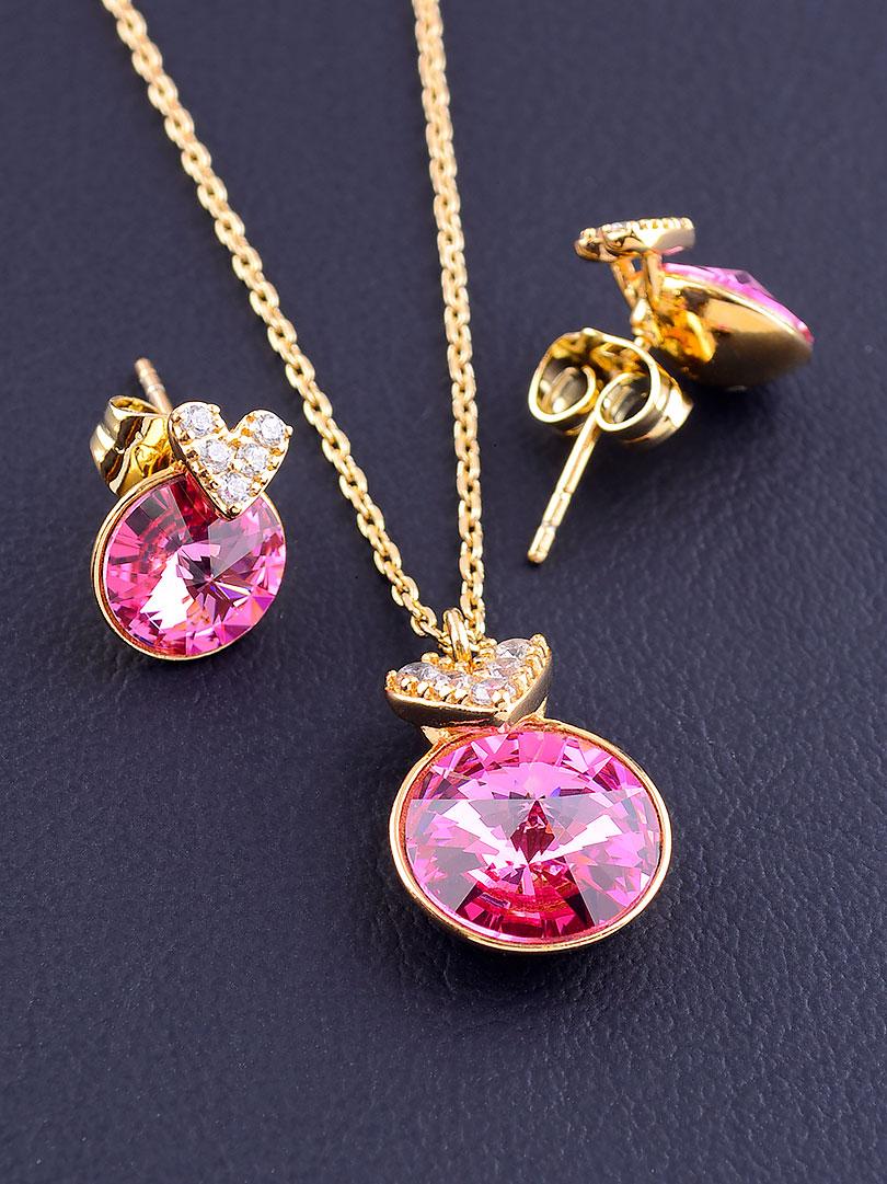 

Набор Подвеска+Серьги Xuping Swarovski 40 см 090294