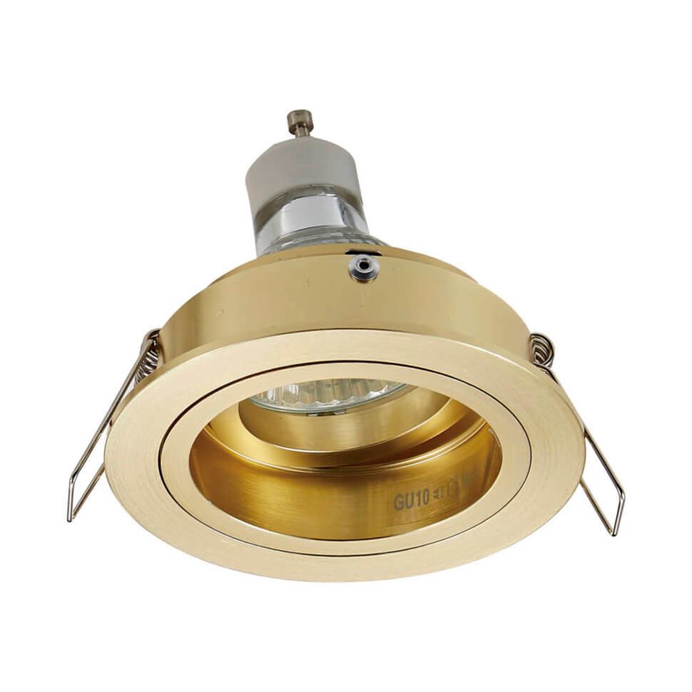 

Точечный светильник Zumaline 92699-gd CHUCK DL ROUND GOLD