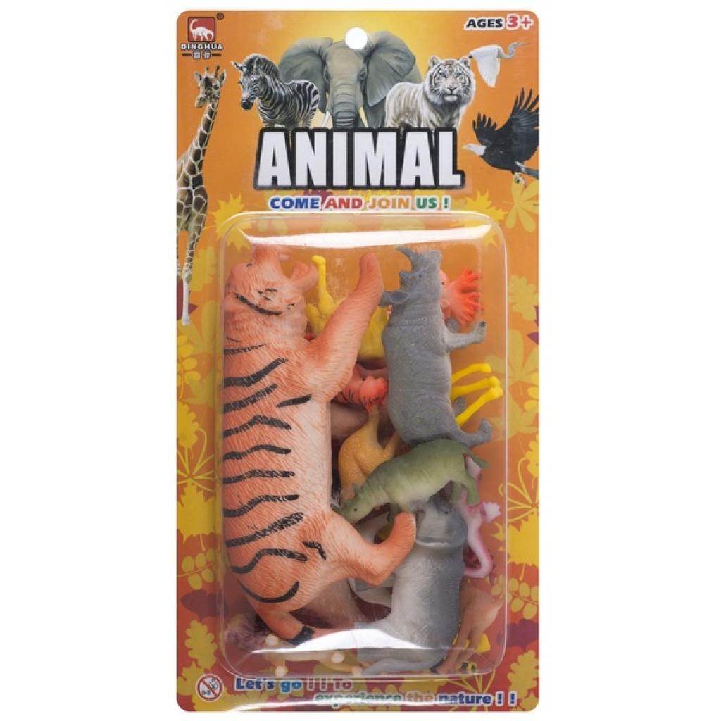 

Игровой набор Dingua Дикие животные 15 шт (D0061)