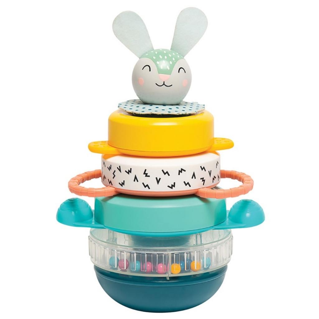 

Развивающая игрушка Taf Toys пирамидка Кролик коллекция Полярное сияние (12445)