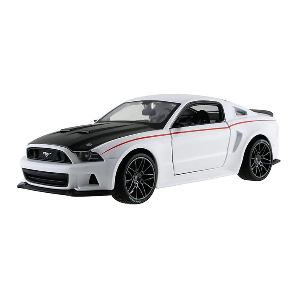 

Машина Maisto 2014 Ford Mustang Street Racer белый (1:24) (31506 white)