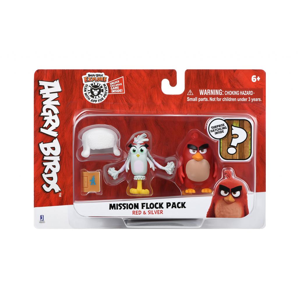 

Фигурка Jazwares Angry Birds ANB Mission Flock Ред та Сільвер (ANB0007)