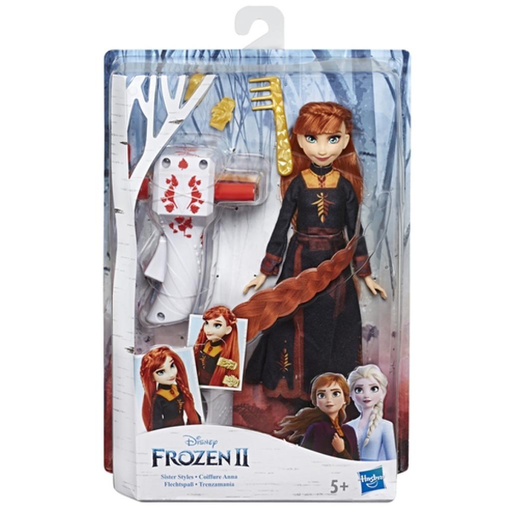 

Кукла Hasbro Frozen Холодное сердце 2 Анна с аксессуарами для волос (E6950_E7003)