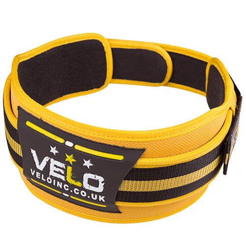 

Пояс для тяжелой атлетики VELO Polyfoam 4 желто-черный XL