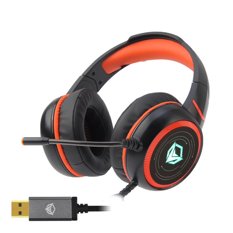 

Игровые наушники MEETION Gaming Backlit HiFi MT-HP030 Black